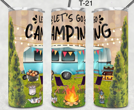 Tumbler 20 onces camping