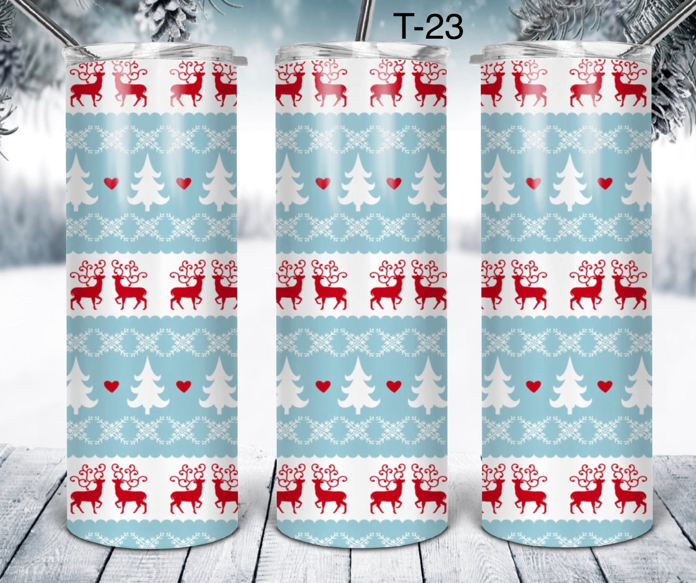 Tumbler 20 onces reine Noël