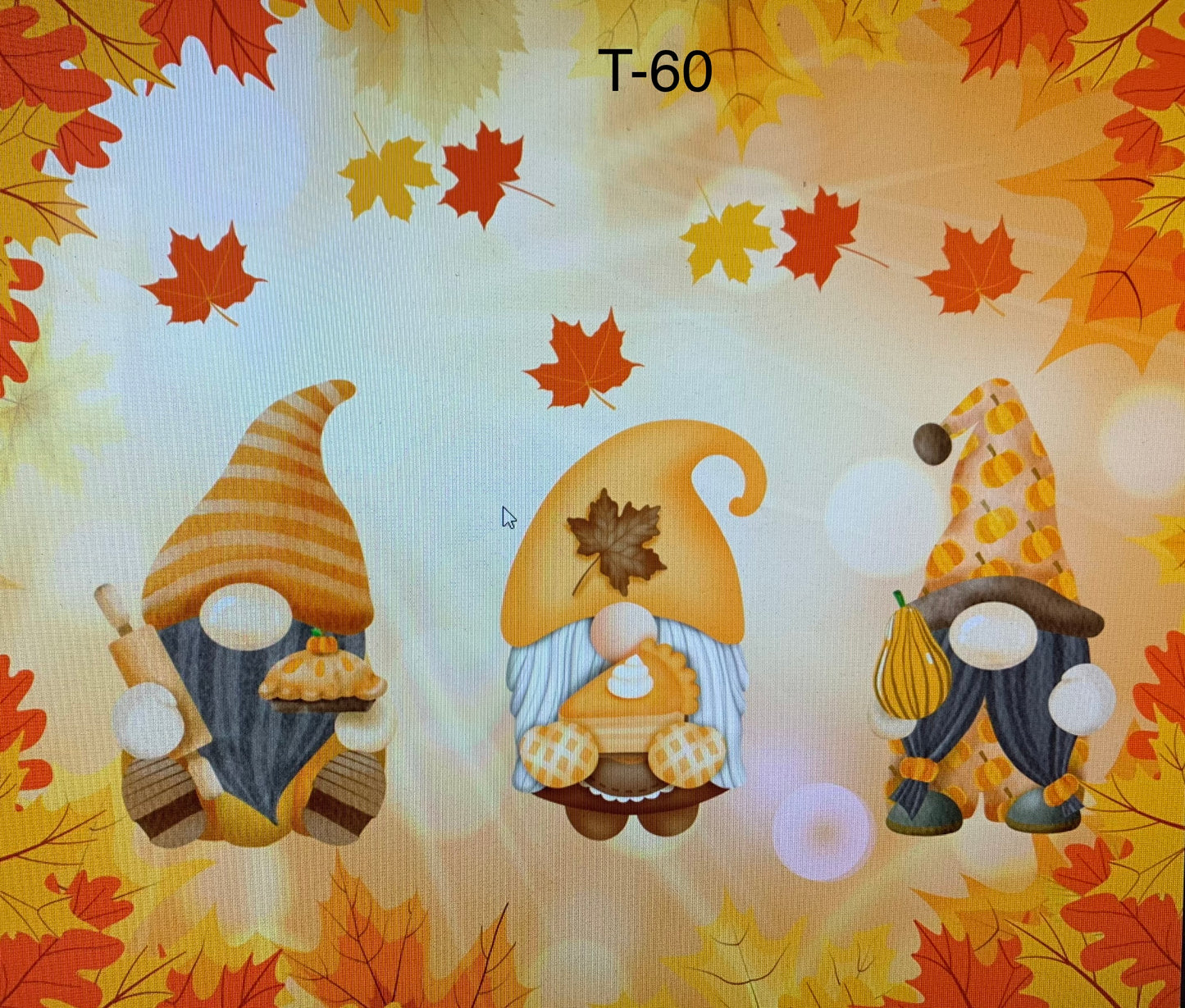 Tumbler 20 onces gnomes automne